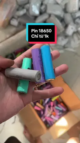 Pin về sửa chữa chế cháo thiết bị điện anh em ơi. Ở đâu rẻ ở đây rẻ hơn😁 #pin18650giare 