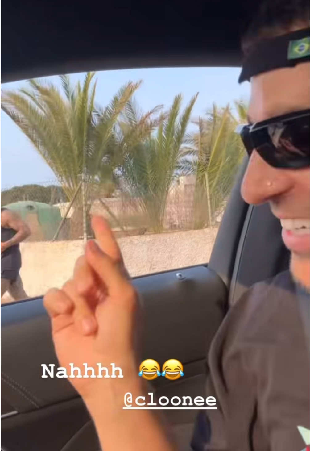 Michael Bibi on his story today talking about DJs running and sees cloonee 😭