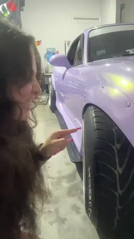 Gives me flash backs to when I had to keep filling my tires 🤪😔 #miata #stancecar #mazdamiata #cargirls #carchicks 