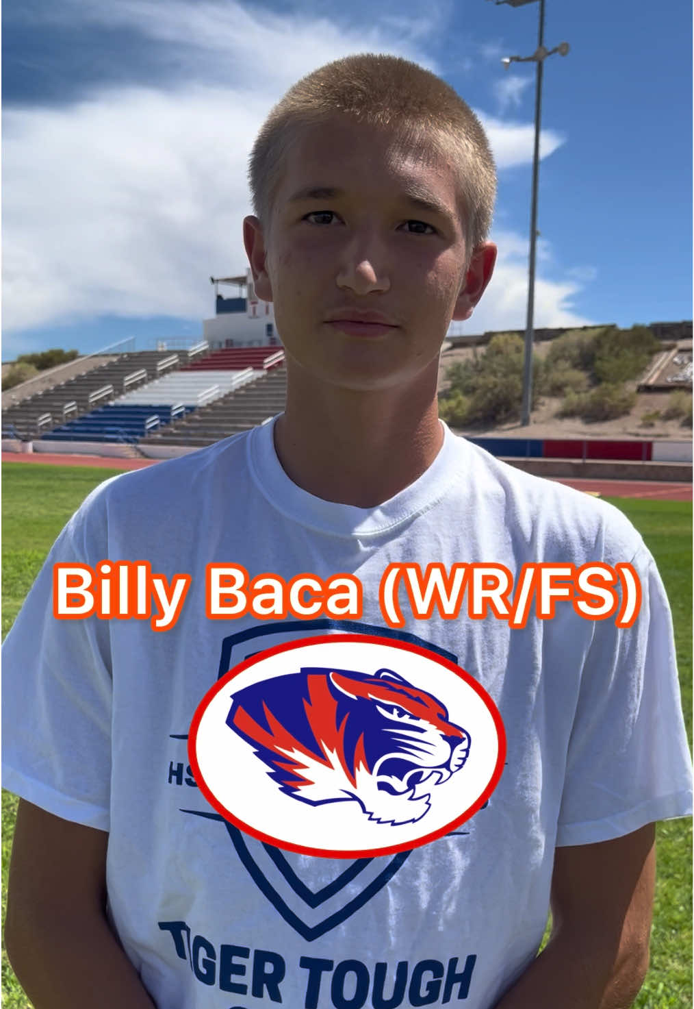 Meet Hot Springs WR/FS Billy Baca, a lengthy weapon with nice hands and a knack for gaining separation. The Tigers open up their season in a home matchup against Tularosa, expect Baca to be an important piece on the squad. #newmexicosports #newmexico #highschoolfootball #truthorconsequences