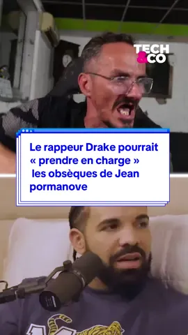 Le rappeur Drake pourrait « prendre en charge » les obsèques de Jean pormanove #jeanpormanove #drake 