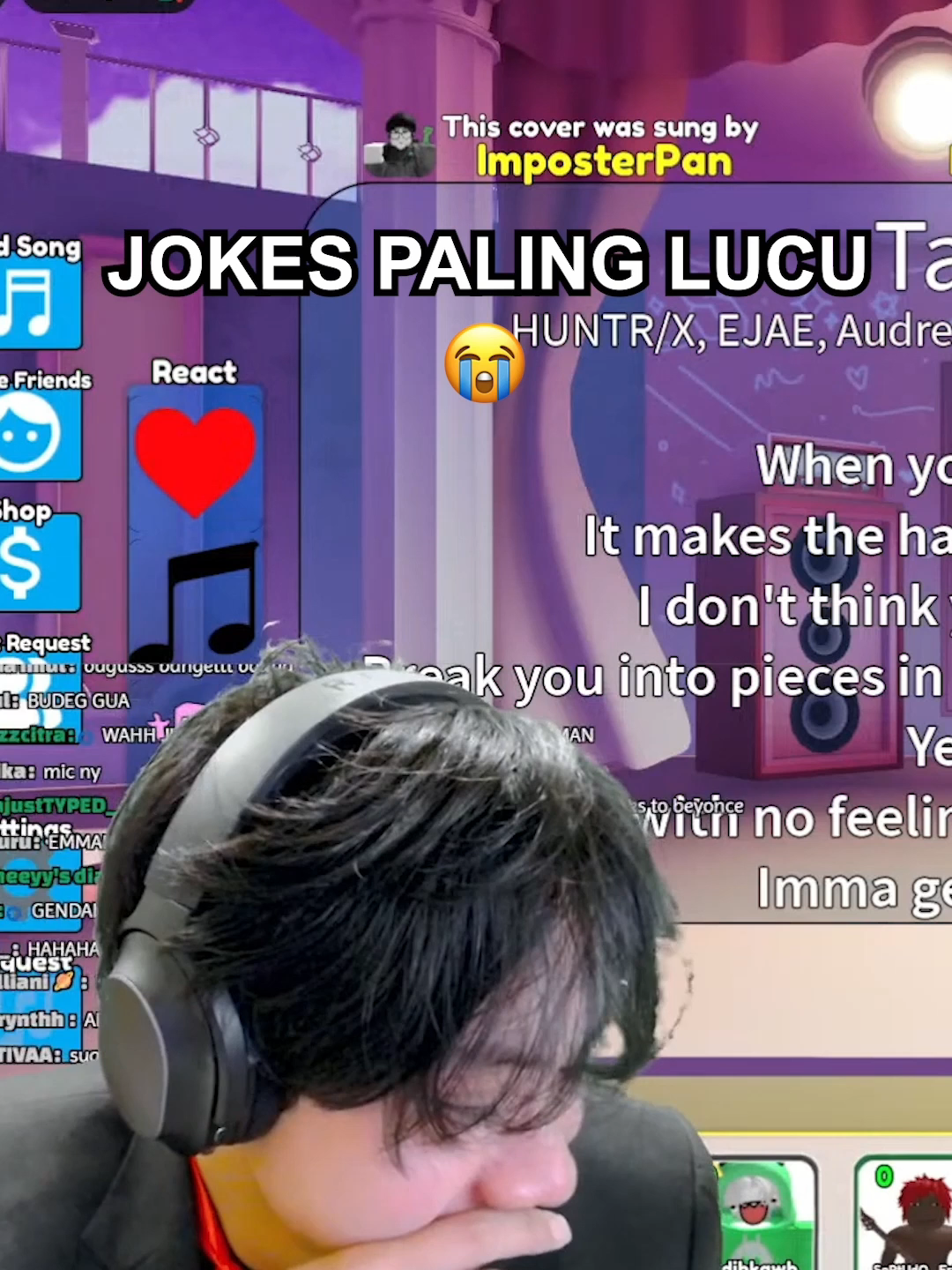 Itu jokes terlucu yang pernah gw dgr 😭 yutub : tionumber1 #emman #tionumber1 #roblox #indonesia #lucu