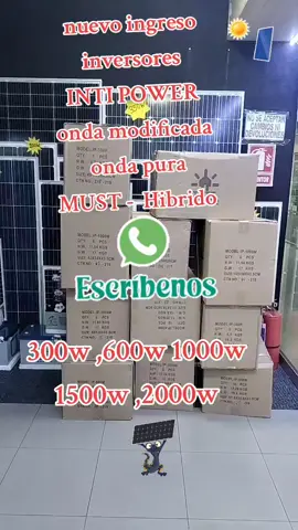🚢 Importadora directo 🚢  EXCTEC SOLAR 💯🚢 #panelessolares #inversores #baterias #enviosatodoelperu #viralvideotiktok 