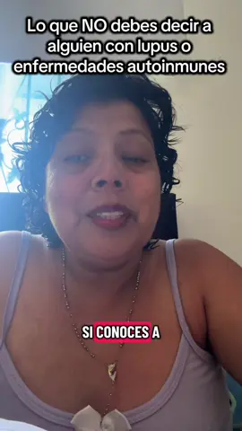 Estas son frases que nunca deberías decirle a alguien con lupus o enfermedades autoinmunes. El acompañamiento y la empatía siempre importan más que los juicios. 💜🙏” #lupus #dianacuenta #enfermedadesautoinmunes #saludinvisible #empatía #conciencia #nojuzgues #apoyo #educación #cuidado #respeto #uveitis #sjogren 
