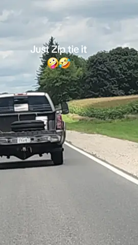 Zip ties work for everything 🤣