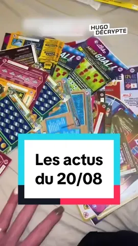 ⚠️ Les actus du 20/08