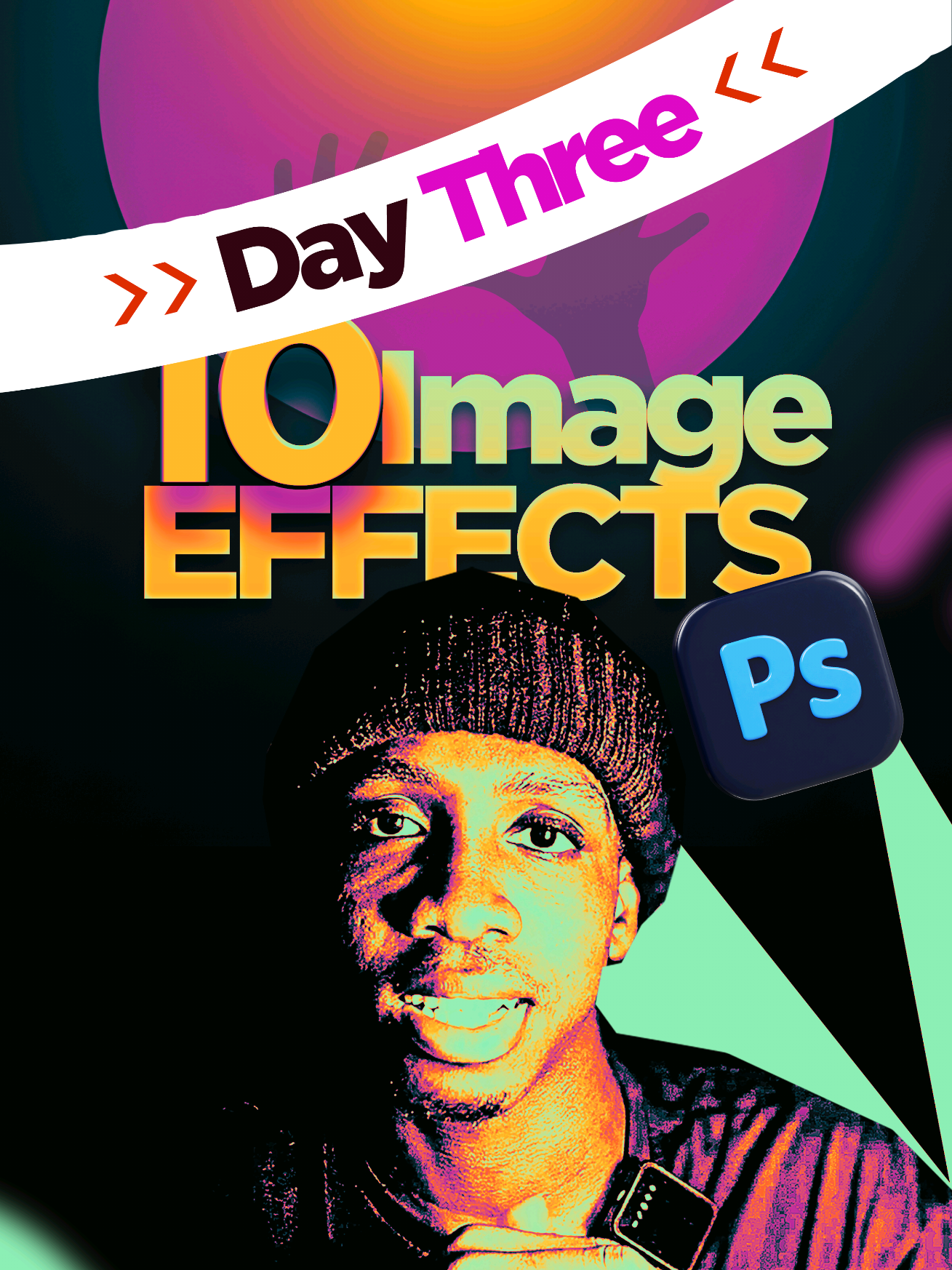 This simple glow effect can make your images stand out.  #graphicdesign #Motiongraphics  #creatorsearchinsights 
