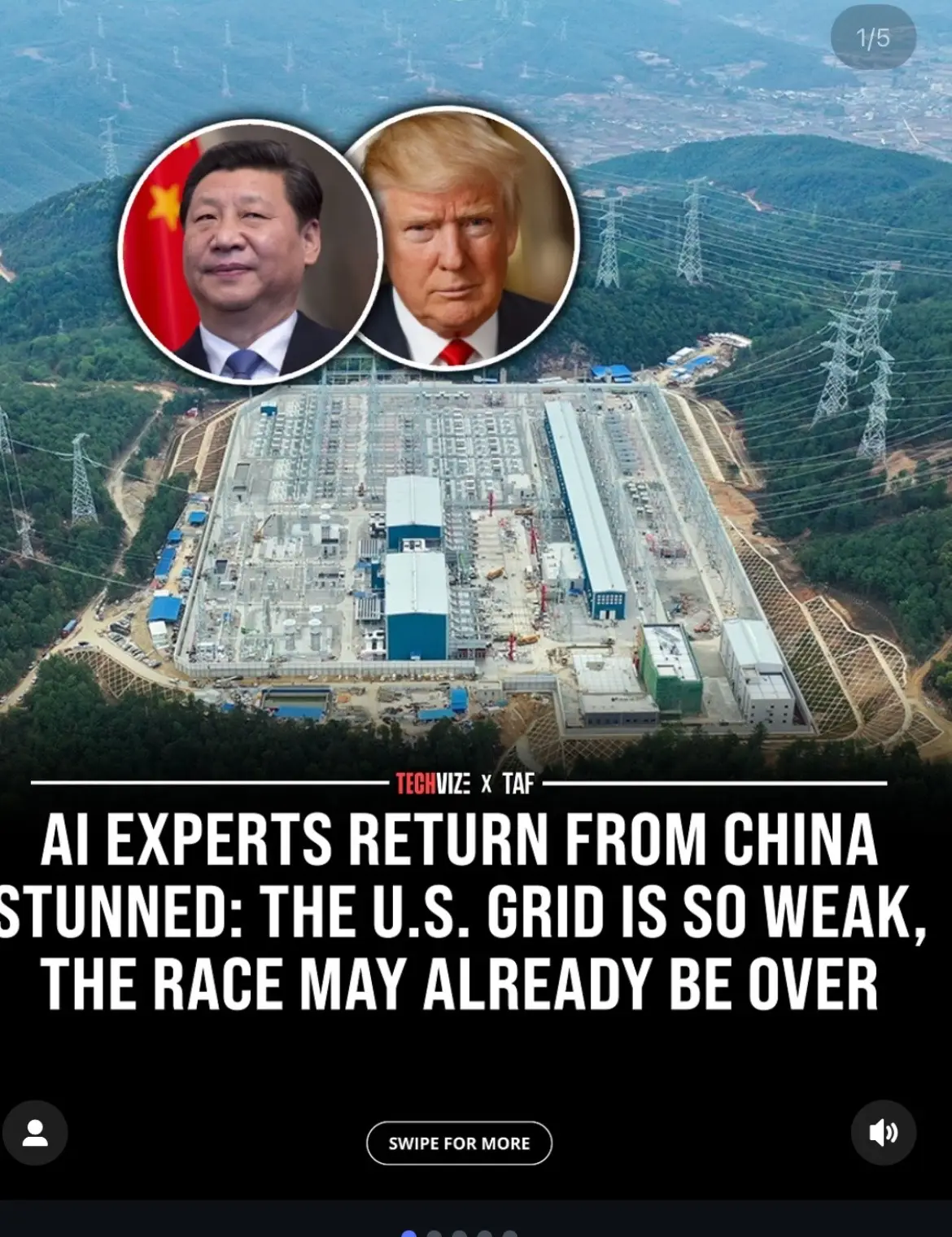 Tech experts returning from China are sounding the alarm that America's biggest challenge in the technology race might not be talent or research, but something much more basic - the power grid, according to Fortune. China treats electricity like a solved problem. Decades of building extra capacity have left the country with massive reserves, where new data centers are actually welcomed because they help use up the excess power supply. The U.S. runs much closer to the edge. Tech companies are now building their own private power plants, and regular households are seeing higher electric bills as local grids struggle under growing demand. Goldman Sachs reports that technology demand is already growing faster than grid expansion, while McKinsey projects $6.7 billion in new data center investments by 2030. China can quickly restart idle coal plants or connect new solar installations directly to the grid. The U.S. gets bogged down in permits, community opposition, and short-term investor concerns. Experts are calling this a structural problem. China plans decades in advance, while the U.S. only responds after demand becomes critical. If that approach doesn't change, America's technology leadership could start slipping away. What's your take on this? Source: https://revistacloud.com/china-toma-tantaja-en-la-carrera-por-la-inteligencia-artificial-gracias-a-su-suministro- electrico/