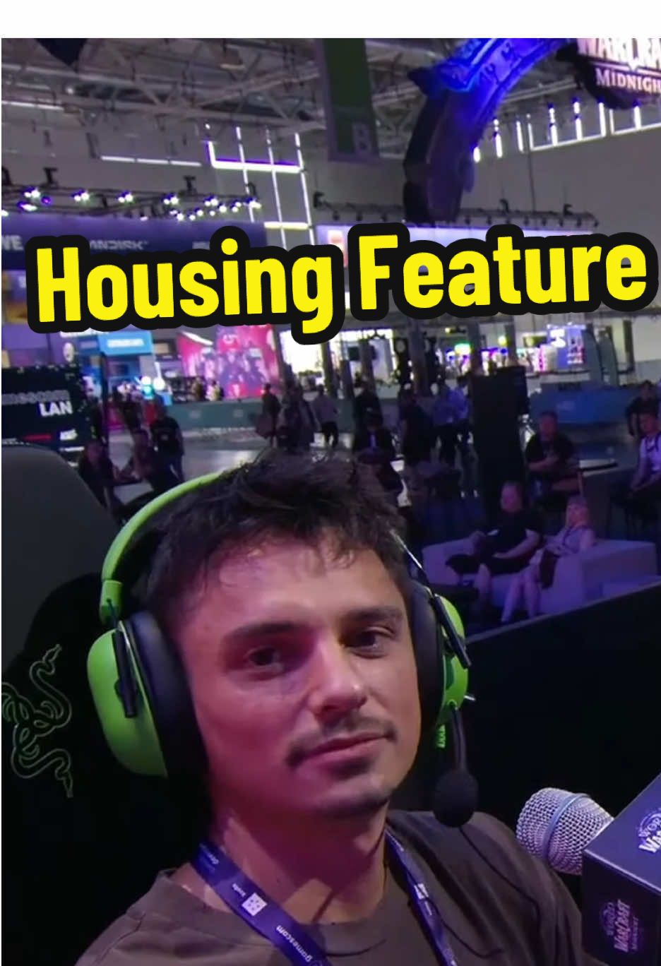 World Premier of the new Housing Feature in #worldofwarcraft #blizzardentertainment 