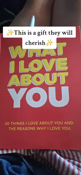 I think this book is truly amazing. I would love to receive something like this. I hope my husband loves it as much as I loved doing it for him. 😍🥰💖 #giftsideas #BookTok #lovelanguages #Love #tiktokmademebuyit 