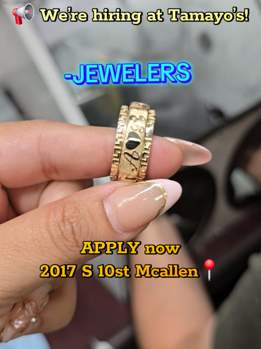 @TAMAYOS THE BIG STORE @tamayoshoustonoficial @tamayosbrownsville #mcallentx #956 #jobs #jeweler #mans
