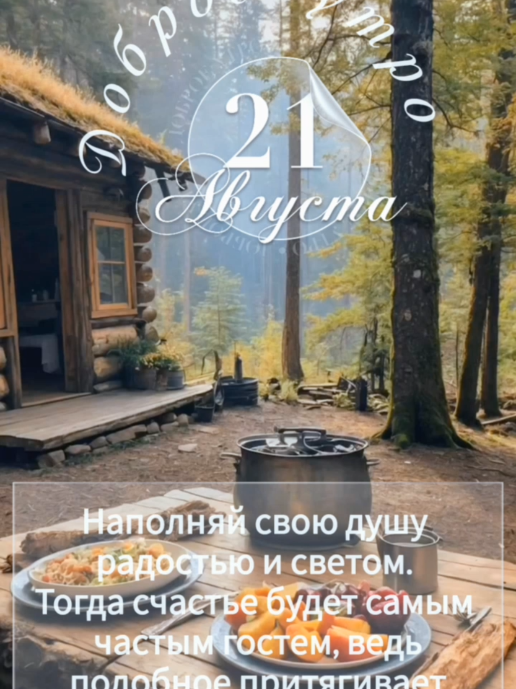 #доброеутро #лето #август #четверг #четвергутро 