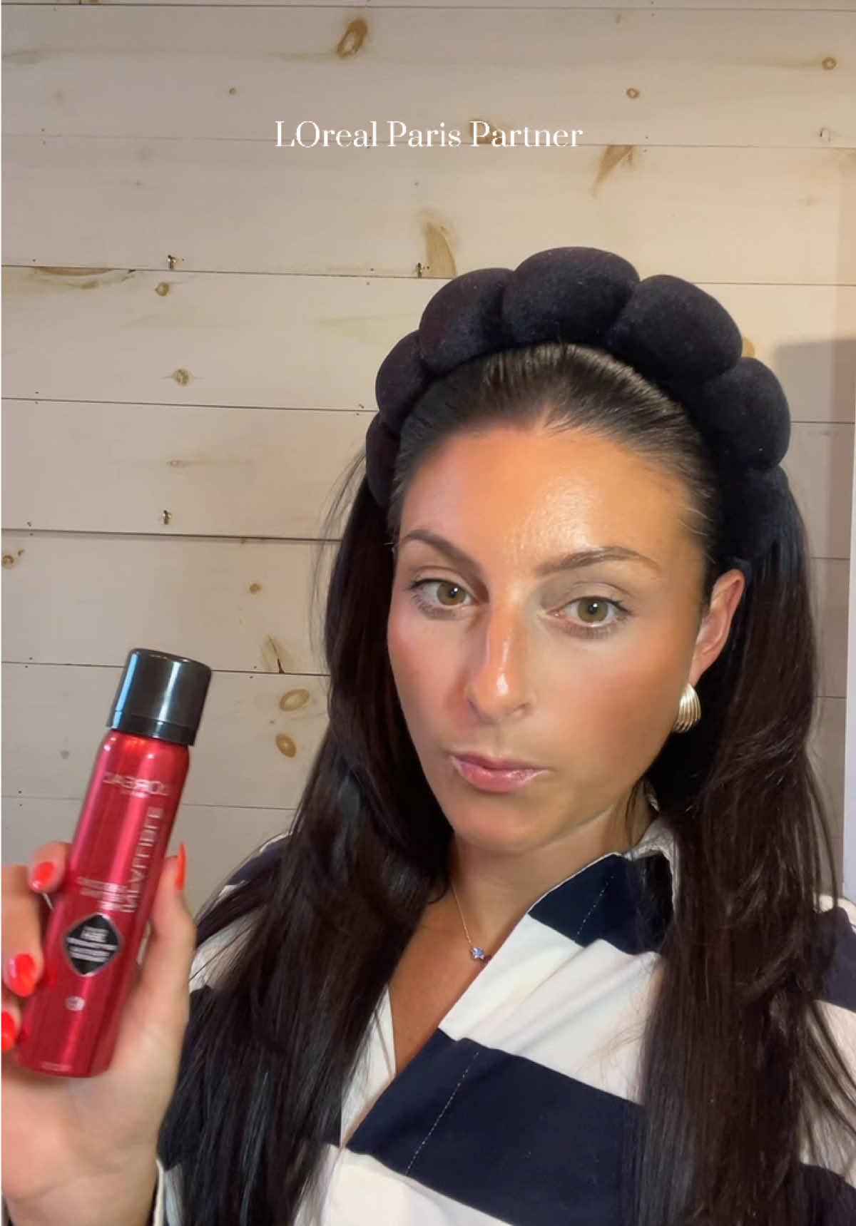 #LOrealParisPartner #LOrealistar #MistUnderPressure my current fav setting spray ❤️ thank you @loréal paris usa for sponsoring this video ✨