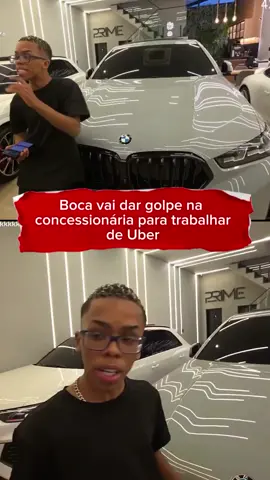 boca pega carro na BMW  pra vira Uber🥇 #bocade09 #ubermaluco #cortes 