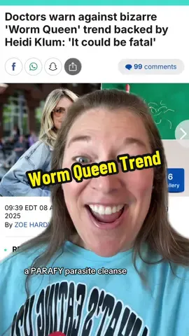Shouldn’t myside of the story be heard? And my Self healing journey! Hit me up all these news article peeps and have it be fair and balanced HAPPY TO SEND YOU a PARAFY parasite cleanse kit! I am available!   #wormqueen #parasitecleansing #parasitedetox #GutHealth #wormqueentrend 