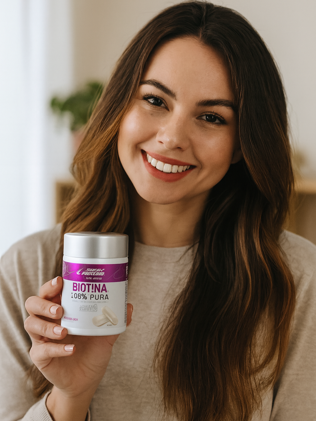 Biotina – Cabelos mais fortes, unhas resistentes e pele saudável #biotina #cabelosaudavel #quedadecabelo