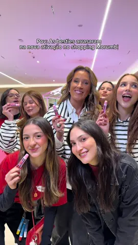 Mais um arraso das BESTIES !!! Quem aí já foi conhecer nossa ativação de Carmed SOS TCHURMA ?  #oitchurma #karlacimed #carmed 
