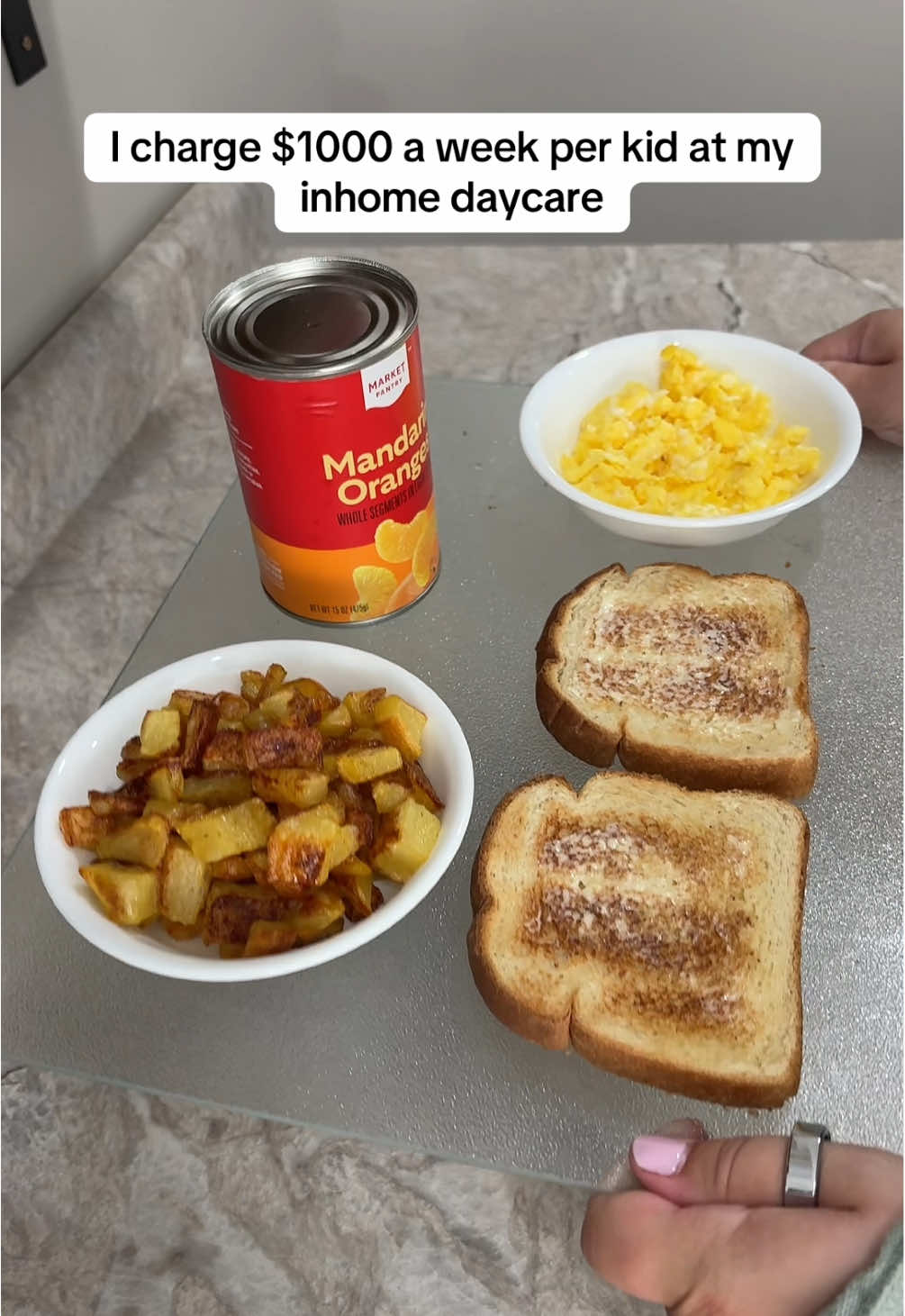 No ketchup egg slander #mealsforkids2023 #mealsforkids #inhomedaycare #daycare #daycaremeals 