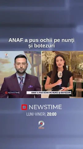 Nunțile, botezurile și alte petreceri sau evenimente private au ajuns sub lupa fiscului. ▪️Fie că sunt organizate de persoane fizice sau de firme, aceștia vor să știe în avans toate datele. ▪️Măsura vrea să ducă la o monitorizare și prevenire a evaziunii fiscale în sectorul serviciilor pentru evenimente. #newstime #kanald2 #anaf #fisc #nunti #botezuri #evenimente #evaziunefiscala 