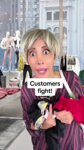 What happens when customers fight over the last pannyyyy?!  #sketchcomedy #customer #retail 