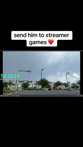 Streamer Games Level Talent #basketball #airball #sugarfree #twitch #pge 