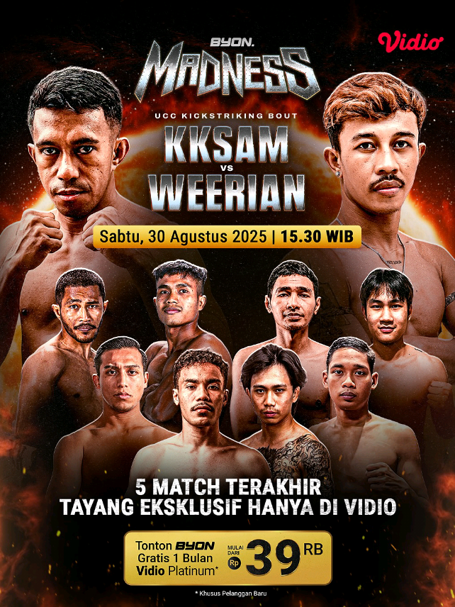 Lagi dan lagi Clan Kk bakal Ada di Byon Madness 🔥 Jangan lupa Beli pay per view nya di Video 💥🥊 #byoncombat  #byonmadness  #byoncombatshowbiz  @celloszxz🧑🏻‍🦲 @kk_sam 