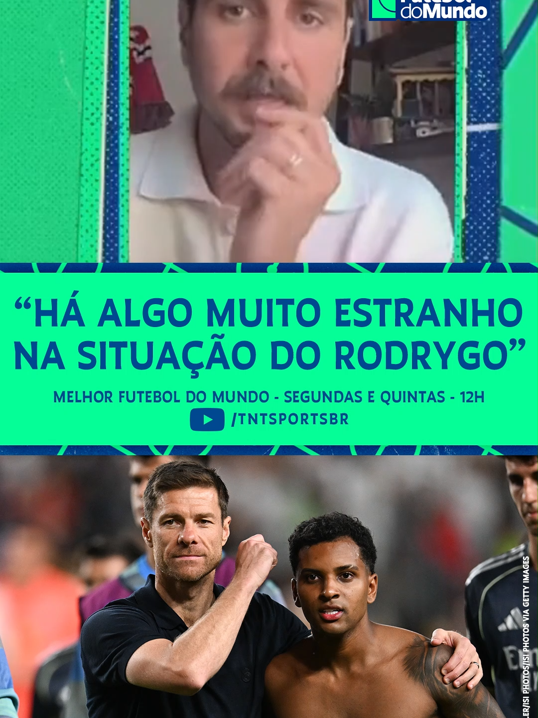 SITUAÇÃO DE RODRYGO NO REAL NÃO TÁ FÁCIL... 😕⚡ Na primeira partida oficial da temporada, o atacante brasileiro aqueceu, mas não entrou em campo. Nossos correspondentes analisaram o atual cenário do camisa 11 no clube merengue.
