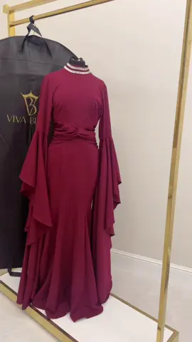كريب ملكي  باللون البرغندي ❤️❤️