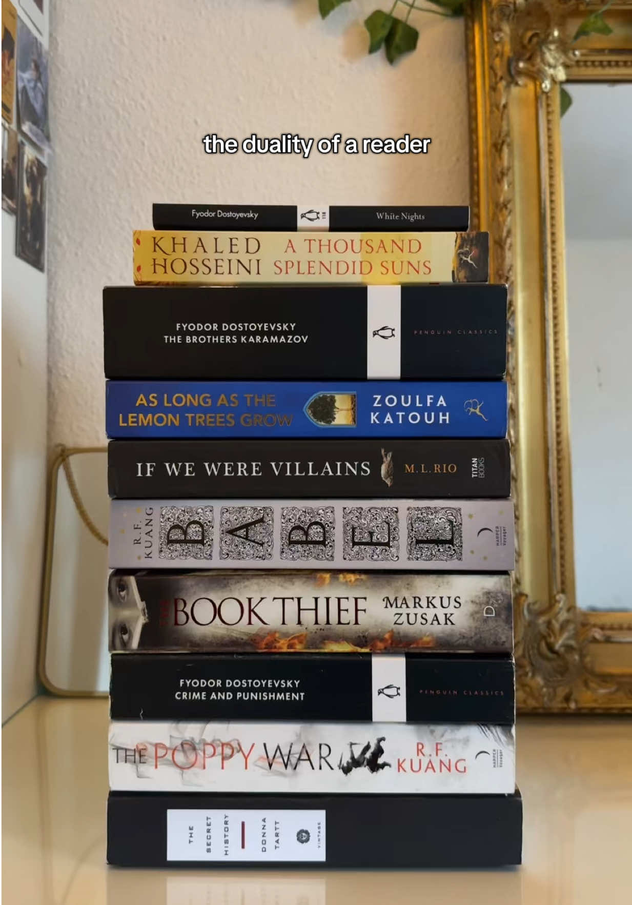 classics are fun but nothing beats fantasy #BookTok #bookish #fyp #bookrecommendations #fall 