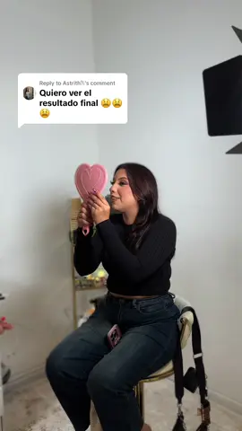 Replying to @Astrith𐙚 esta fue su reacción ☺️💄🌟🪄 #fyp #foryoupage #hermosaglambysteph #viral #clientreaction 