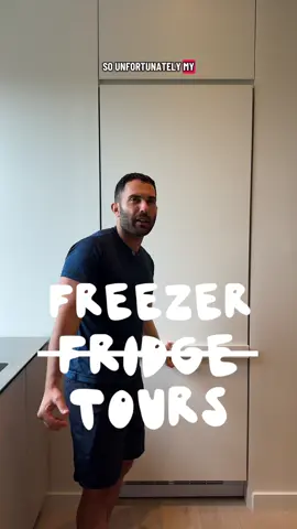 The freezer’s where the 🤑🤑 is #foodtiktok #FoodTok #fridge #tour #freezer 