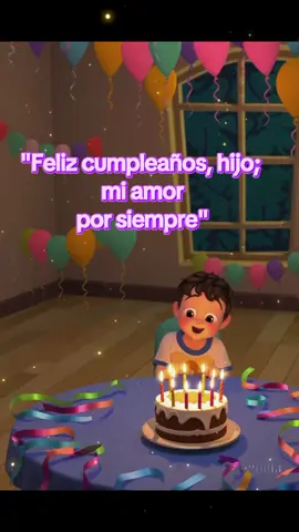 Feliz cumpleaños, hijo amado. Que siempre vivas con amor en el corazón, con la frente en alto y la valentía de ser tú mismo. ✨❤️🎂 #dedicatoria54 #dulinder #felizcumpleaños #hijo #familia 