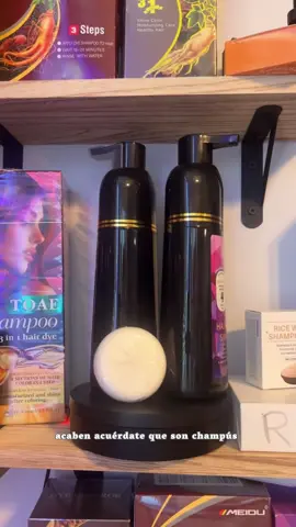 Hair dye Shampoo, Quick hair dye,hair care,Fruity aroma-Black & Brown-3-In-1 Color–Plant extracts-Long Lasting–500 Ml