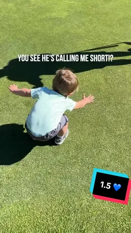 He’s chipped the same front tooth twice, tossed the Paci, gone to 1 nap days and learned a lot of new words since my last milestone post. Can’t believe Griffin is over a year and a half old now. He loves the moon, the golf course, windmills, airplanes/helicopters, showing off his jumps and singing- including Buffalo Soldier. We also got him a basketball hoop and he’s already dunking… warned him to not get used to it 🤣 Enjoy our June & July ☀️ #DadsBehind #toddler 