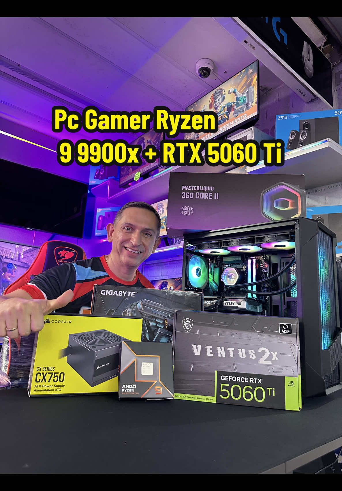 🔥 ¡PODER ABSOLUTO EN TUS MANOS! 🔥 Poderoso y económico setup con el Ryzen 9 900x + RTX 5060 Ti por  $6’950.000 💥 ⚙️ Rendimiento brutal 🎮  Gráficos que te dejarán sin aliento 🚀  Ideal para gaming, diseño y streaming 🎯 Oferta limitada. Escríbenos y separa la tuya antes que se agoten. #PCGamer #OfertaGamer #Ryzen9 #MiPCBarranquilla #GamingSetup  #PromoGamer #PCGamerColombia 
