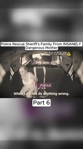 Police Rescue Sheriff's Family From INSANELY Dangerous Mother#cops 