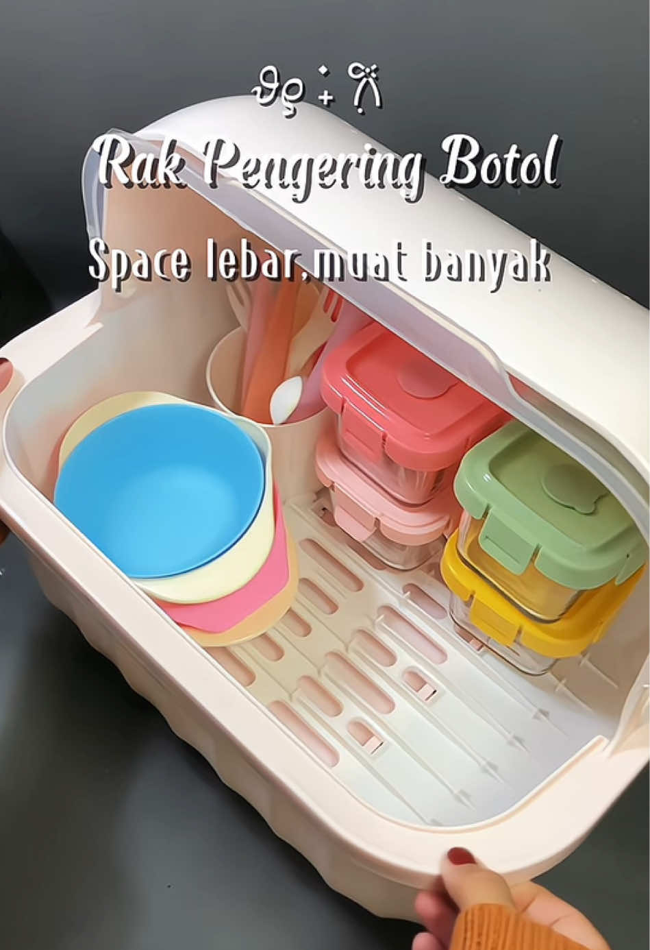 Rekomendasi buat para moms nih🤭 #rakserbaguna #rakpengeringbotolbayi #rakpengeringbotol #rakpengeringpiring #rakpengeringbotolbayiserbaguna 