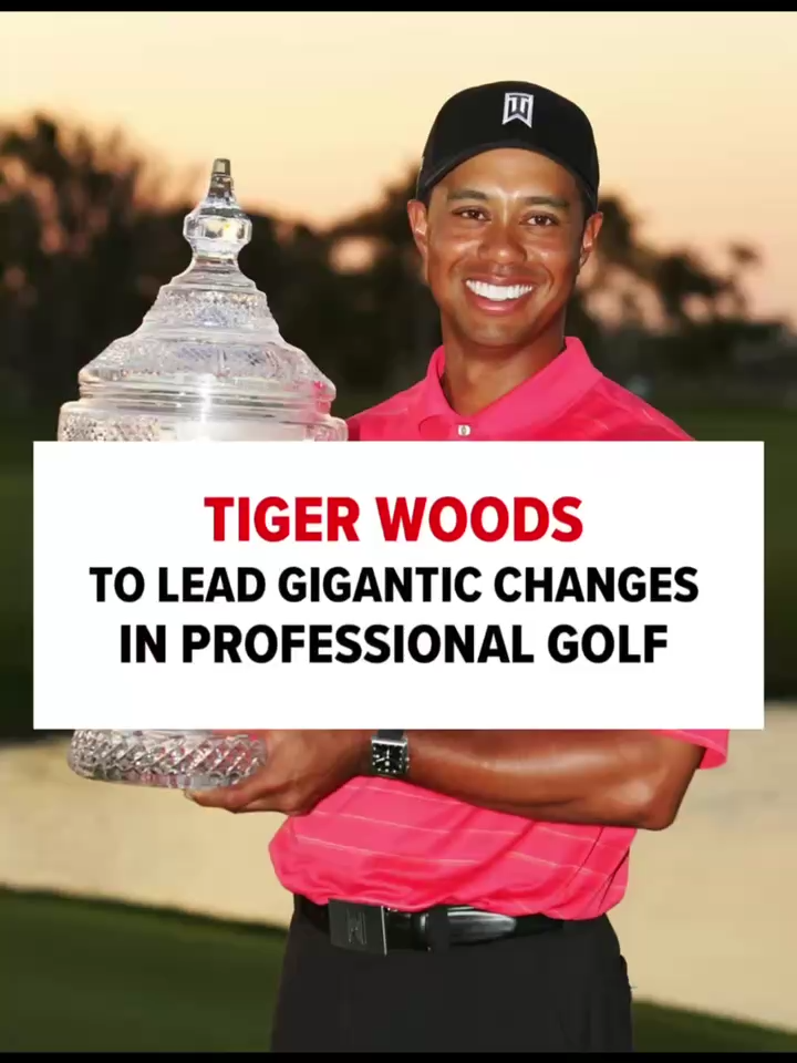 This move could be a hole in 1 for the #PGA, The GOAT🐐#TigerWoods is leading the charge to change the game of golf forever! Here is everything you need to know!! ⛳ ️#golf #pgatour #history