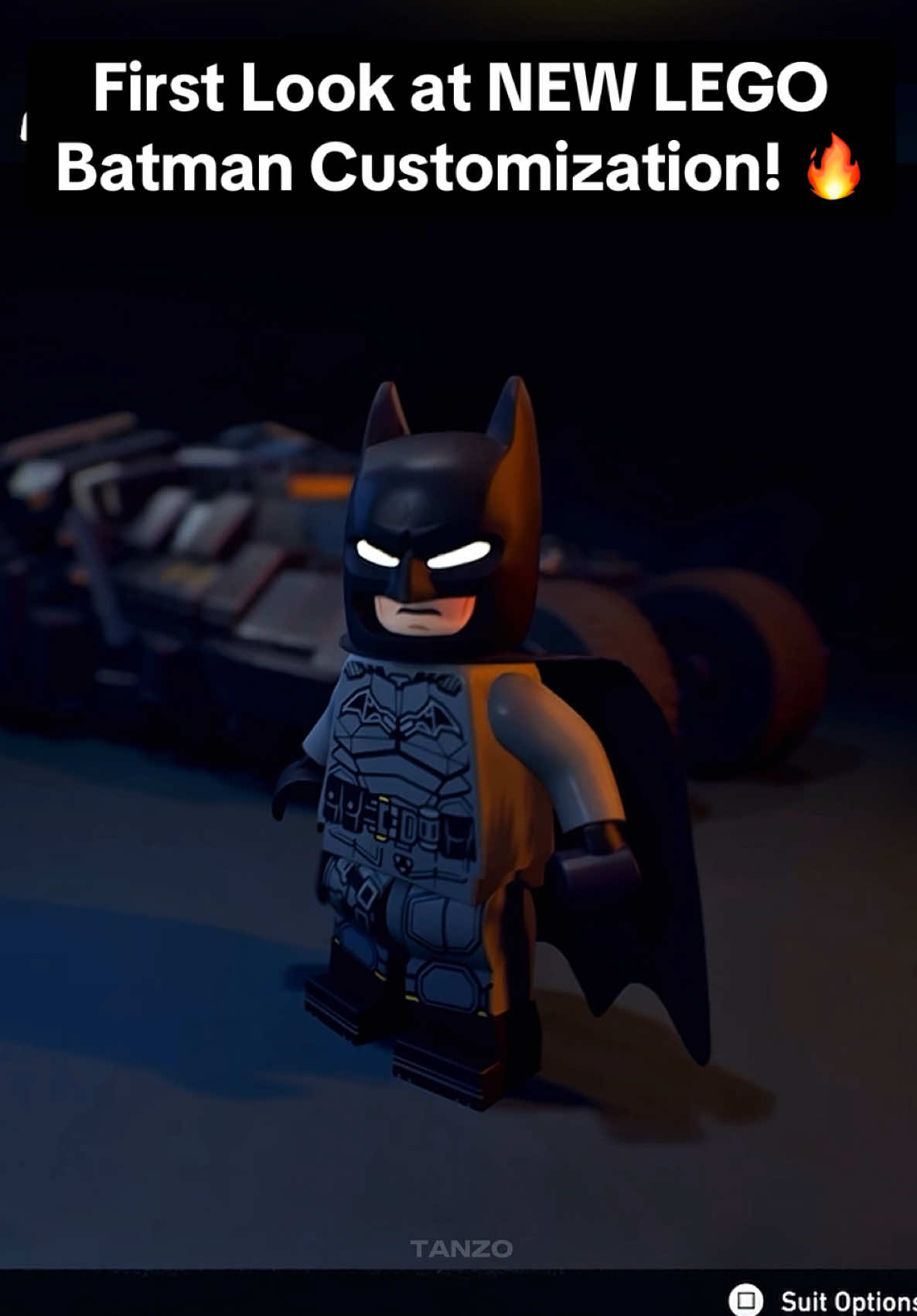 NEW LEGO Batman: Legacy of the Dark Knight Customization! Suits & Vehicles! 👀 #batman #legobatman #legacyofthedarkknight #GamingOnTikTok #fyp 