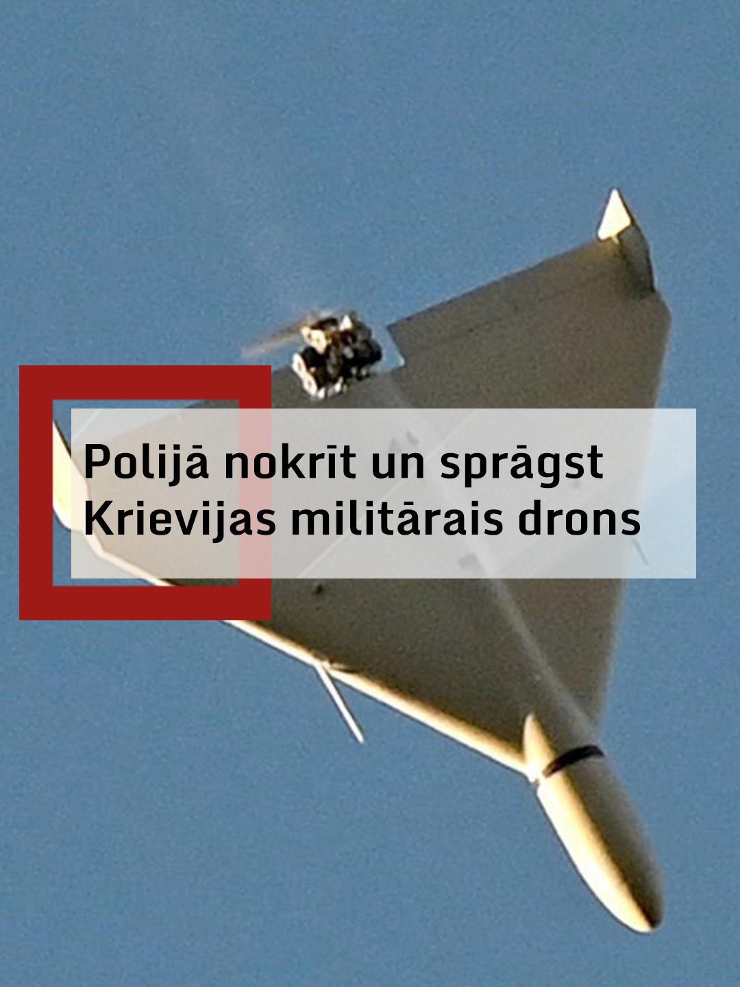 Pagājušajā naktī Polijas austrumos kukurūzas laukā nokrita un eksplodēja Krievijas militārais drons, vēsta vietējās amatpersonas. Incidents notika ciemā, kas atrodas aptuveni simt kilometru attālumā no Ukrainas robežas. #LTV #LTVZiņas #LatvijasTelevīzija #FYP #foryouu #Polija #Poland #Shahed
