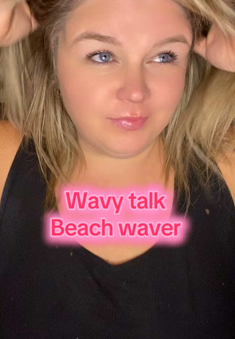 What y’all think ?? From Flat to Fab 🌊🔥 WavyTalk Beach Waver! I did this in a hurry but man it takes my hair to another extreme and so much volume !! #wavytalk #wavytalkhair #hairtok #hairtoks #hairtransformation 