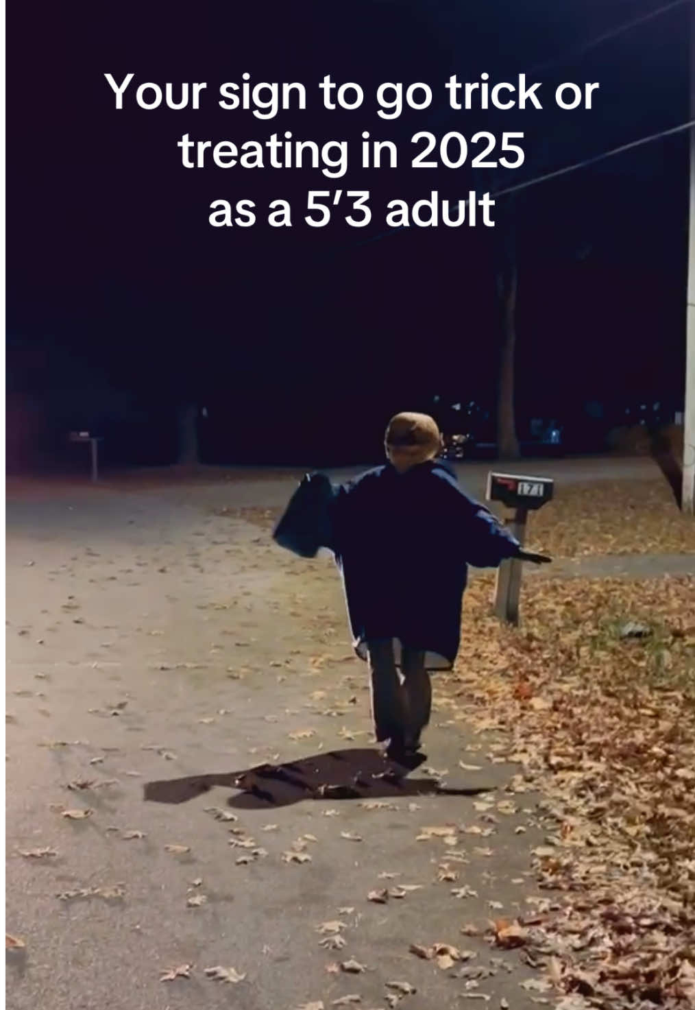 Move over kids #halloween2025 #trickortreat #trickortreating #shenanigans #fypviral 