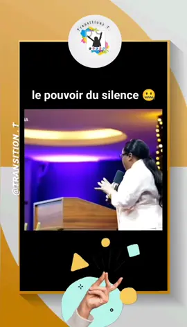 Pasteur Joelle Kabasele_  Le pouvoir du silence 🤐
