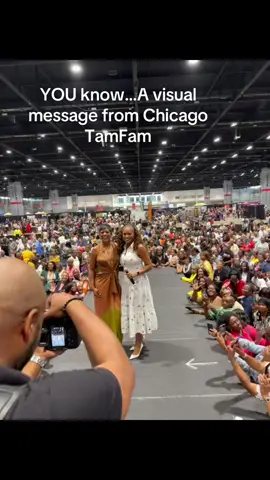 Watch ya mouth!                       Chicago TamFam packed the room. Thank you Black Women’s Expo for a summer memory I will never forget. 