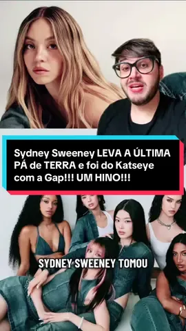 Sydney Sweeney tomou a última pá de terra e foi do Katseye com a Gap! A nova parceria das meninas com a icônica marca de jeans, reforça tudo que Sydney Sweeney e a American Eagle Jeans não conseguiram entregar! #sydneysweeney #katseye #gap #fyy #fyp 