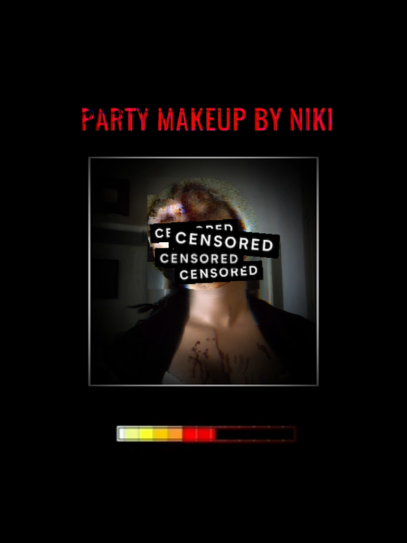 the story of Patty make up by Niki #niki #horrortok #scary #analoghorror #truecrime 