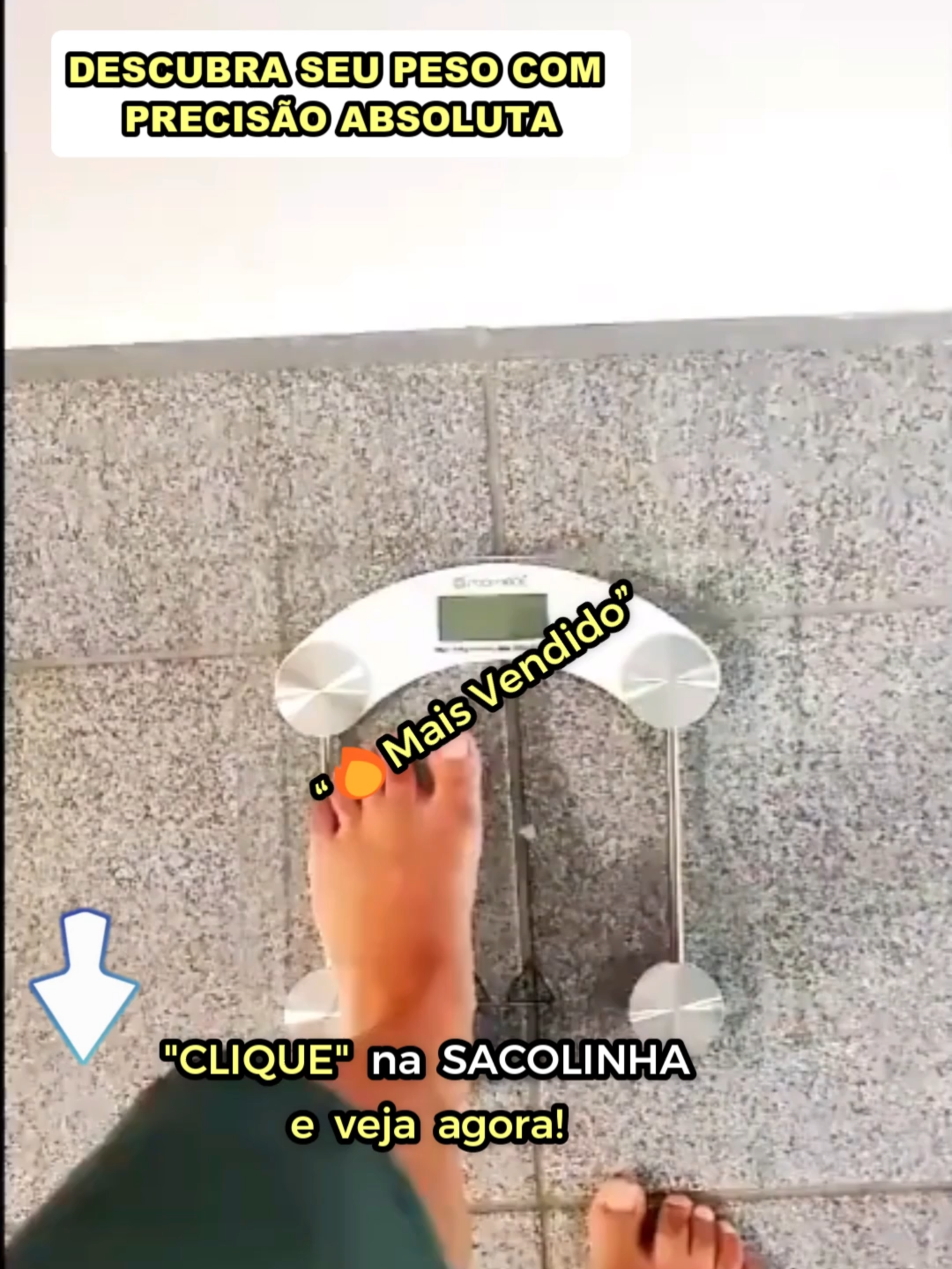 Balança Corporal Digital 180kg Vidro Temperado Quadrada Alta Precisão #tiktokshop #tiktokshopchegou #TikTokShopChegou