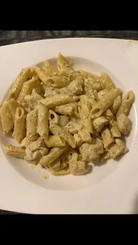 sanirim kremali tavuklu makarna seviyor#makarna #pasta #fyp 