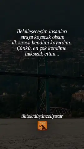 En çok kendime haksızlık ettim... #düşünceliyazar 