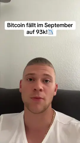 Bitcoin fällt im September auf 93k!📉 #bitcoin #krypto #ethereum #altcoins 